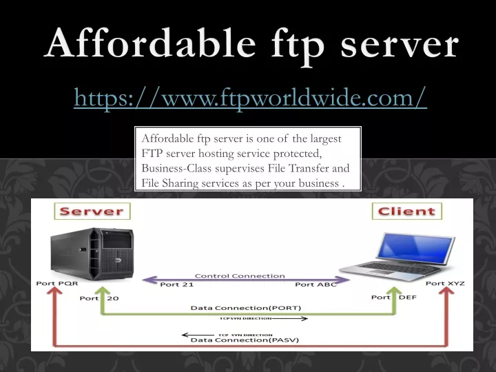 a ffordable ftp server