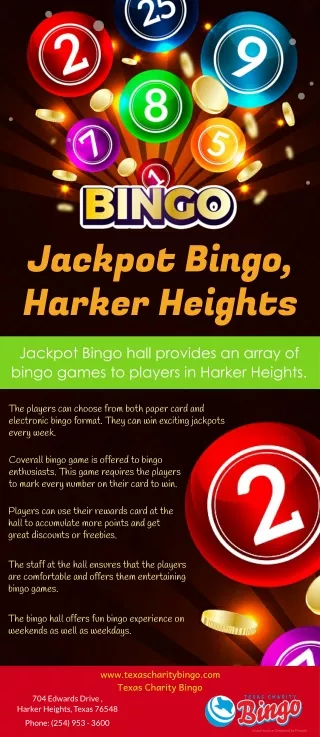 Jackpot Bingo, Harker Heights