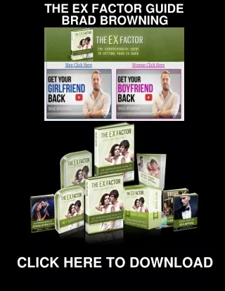 The Ex Factor Guide Ebook PDF Free Download: Brad Browning