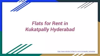 Flats for Sale in Kukatpally Hyderabad