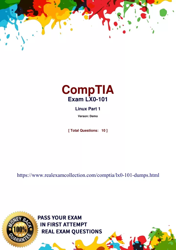 comptia exam lx0 101