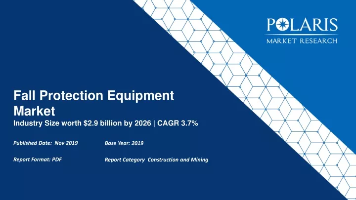 fall protection equipment market industry size worth 2 9 billion by 2026 cagr 3 7