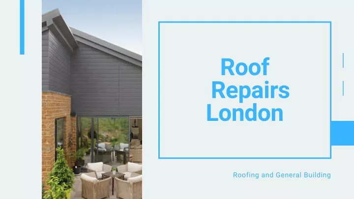 roof repairs london