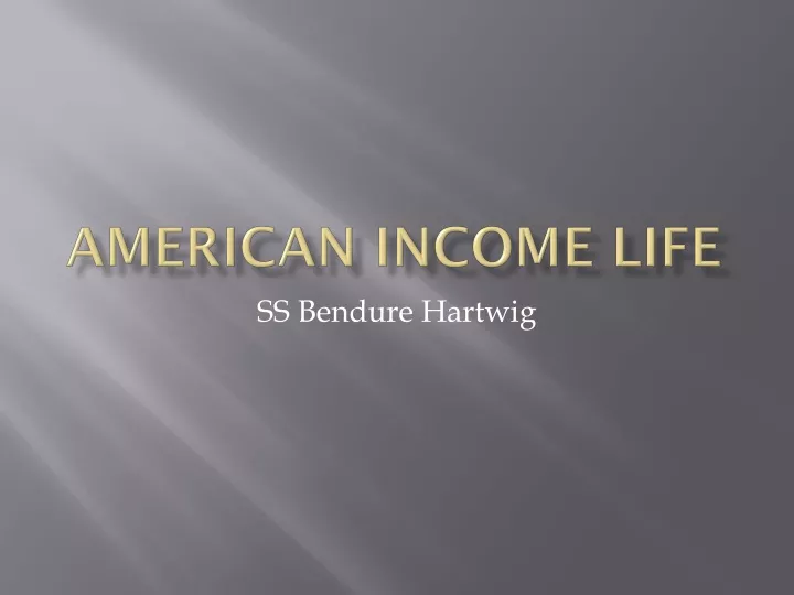 american income life