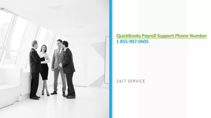 quickbooks payroll support phone number 1 855 907 0605