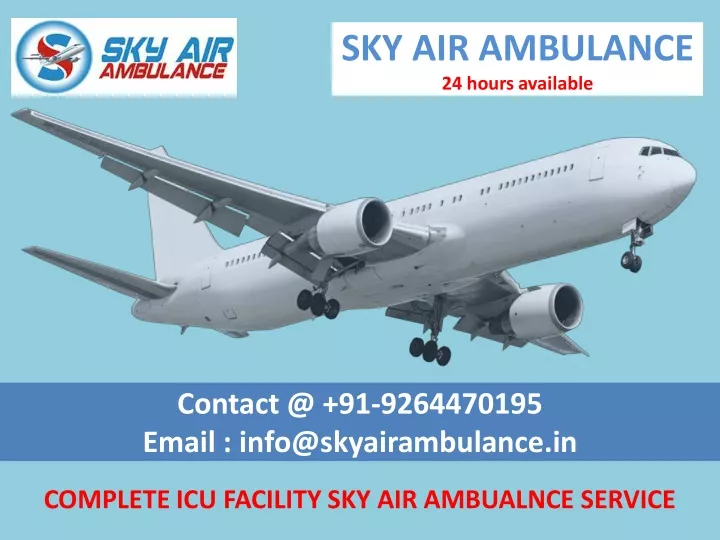 sky air ambulance 24 hours available