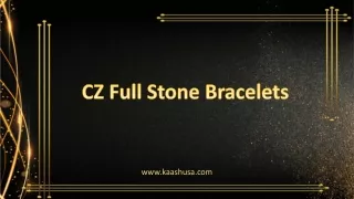 CZ Bracelets Wholesale