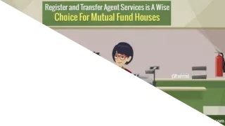 Check Out The Details Of Why Register And Transfer Agent Service is A Wise Choice For MF Houses