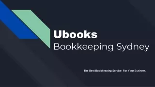 Ubooks Bookkeeping Sydney Services