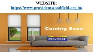 www.providentwoodfield.org.in Provident Woodfield Plots For Sale