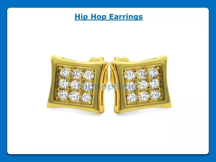hip hop earrings