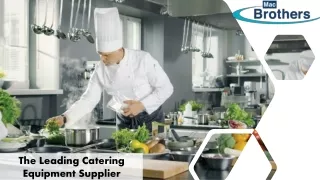 Leading Catering Equipment Supplier in South Africa