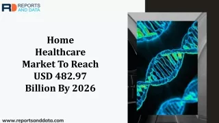 Home Healthcare Market Analysis, Size & Share To 2026