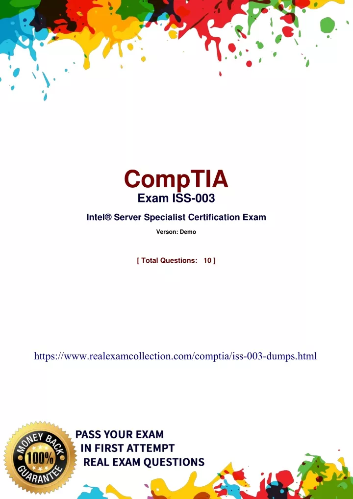 comptia exam iss 003