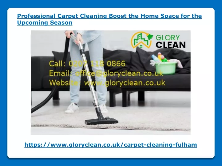 professional carpet cleaning boost the home space