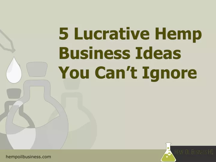 5 lucrative hemp business ideas you can t ignore