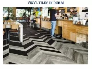 Vinyl Tiles In Dubai