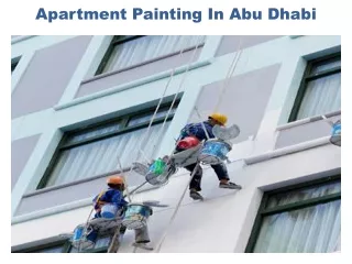Apartment Painting In Abu Dhabi