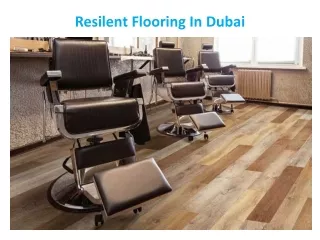 Resilient Flooring In Dubai
