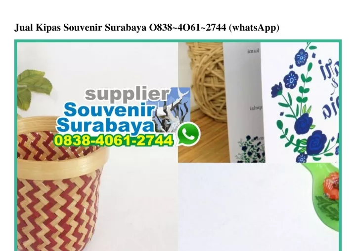 jual kipas souvenir surabaya o838 4o61 2744