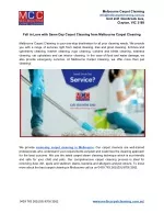 Fall in Love with Same Day Carpet Cleaning from Melbourne Carpet Cleaning - slide 1