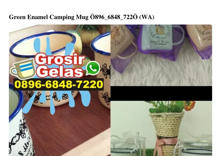 green enamel camping mug 896 6848 722 wa