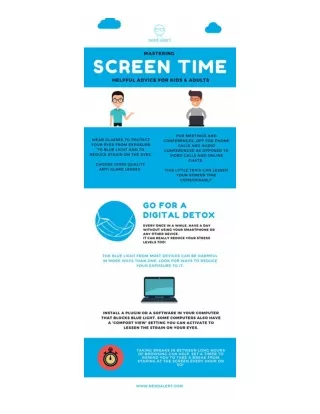 Screen Time - Helpful Advice for Kids and Adults