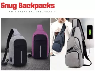 Anti Theft Travel Backpack