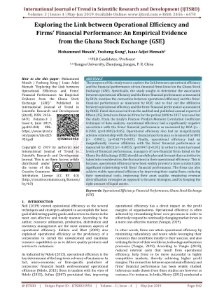 international journal of trend in scientific