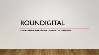 Roundigital- Social Media Marketing Company in Gurgaon