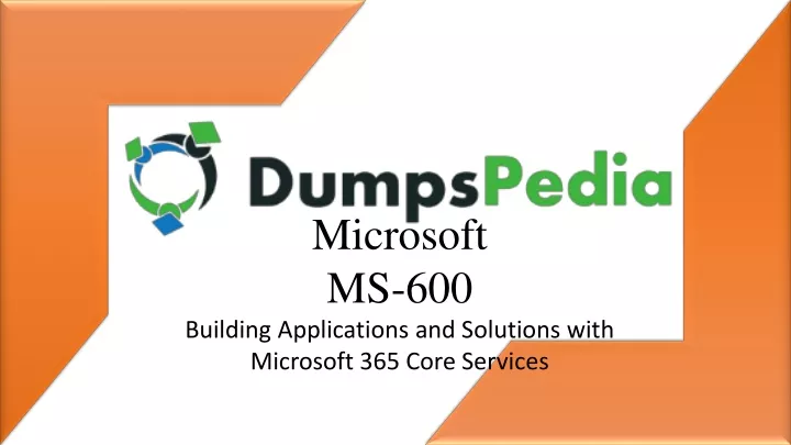 microsoft ms 600 building applications