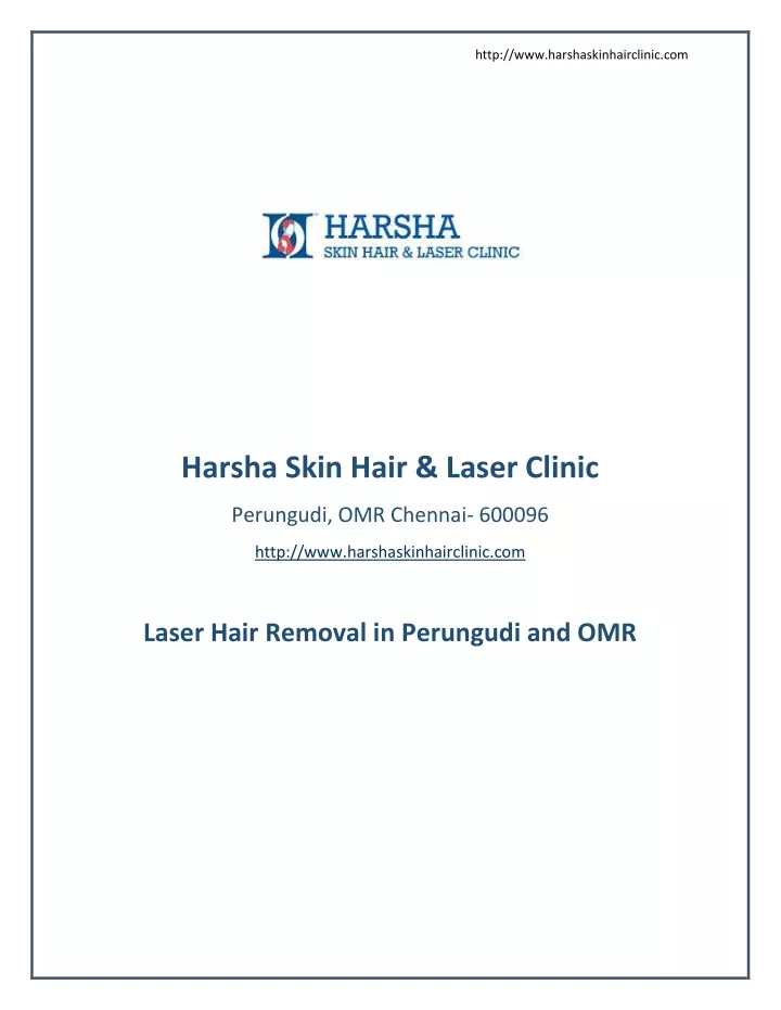 http www harshaskinhairclinic com