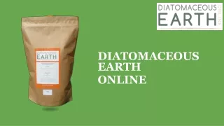 Food Grade Diatomaceous Earth Online