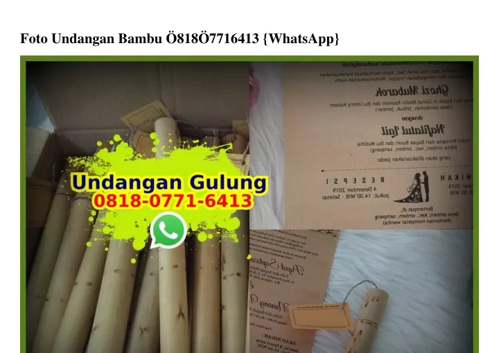 foto undangan bambu 818 7716413 whatsapp