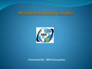 Recruitment Agency in India