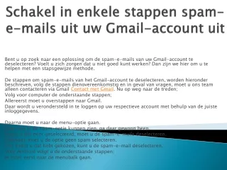 Gmail account herstellen lukt niet goede online dienstverlener