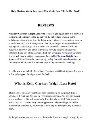 Kelly Clarkson Weight Loss Keto