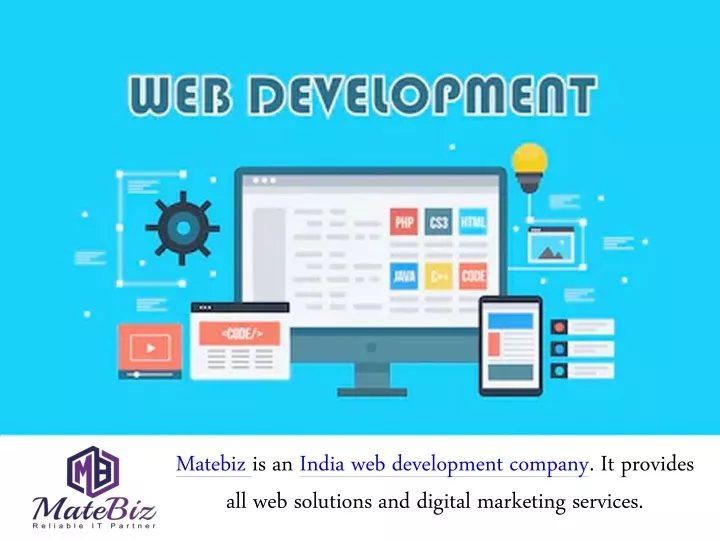 matebiz is an india web development company