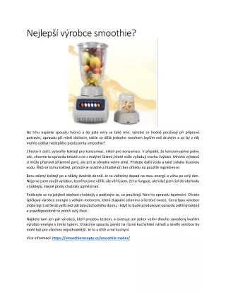 Smoothierecepty