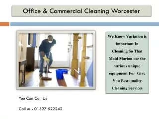Industrial Cleaning Company Kidderminster
