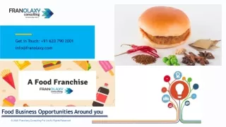Food Business Opportunities Around you