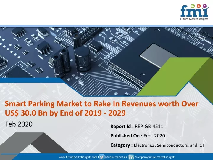 smart parking market to rake in revenues worth