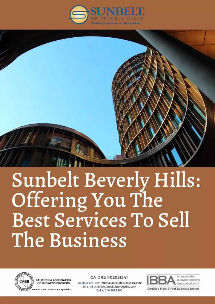 sunbelt beverly hills offering you the best