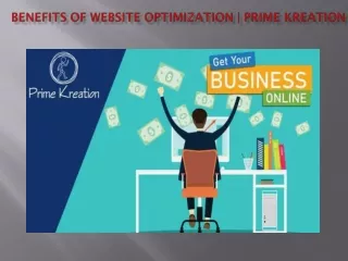Benefits of website optimization