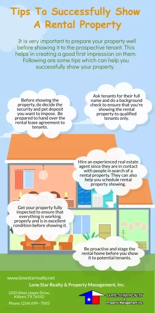 Tips To Successfully Show A Rental Property