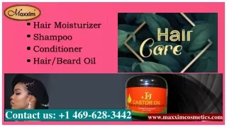 Buy Hair Care Products Online - maxximcosmetics