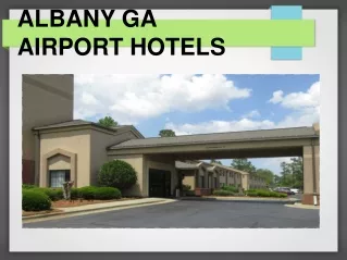 Find AlbanyGA Airport Hotels
