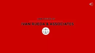 Meet Personal Injury Lawyer At Law Offices Of Ivan Rueda & Associates