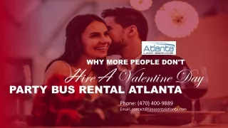 Why More People Do Not Hire a Valentine Day Party Bus Rental Near Me