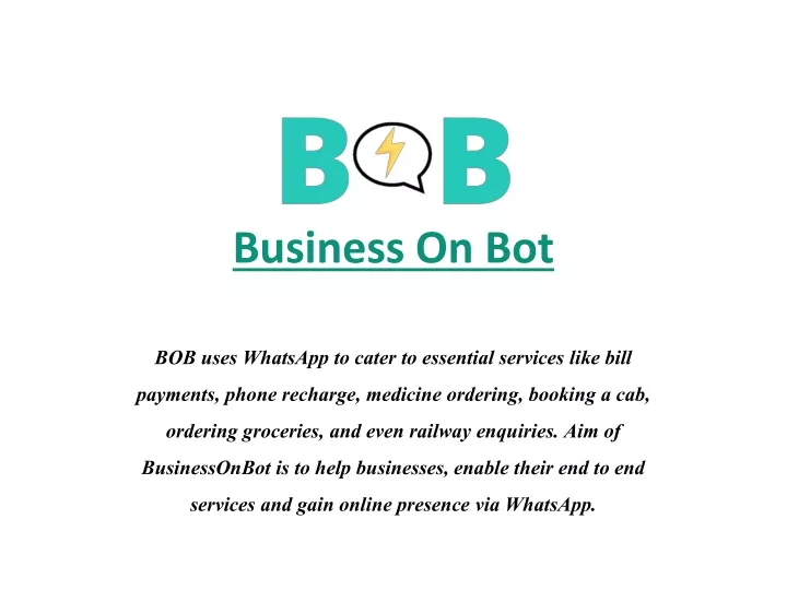 business on bot